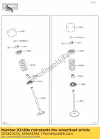 921801024, Kawasaki, calço, t = 2,75 zx600-d1 kawasaki  d er-6f er-6n kle klx klz ninja vulcan w z zx zxr zz r zzr 125 250 300 400 600 650 750 800 900 1000 1990 1991 1992 1993 1994 1995 1996 1997 1998 1999 2000 2001 2002 2003 2004 2005 2006 2007 2008 2009 2010 2011 2012 2013 2014 2015 2016 2017 2018 , Novo