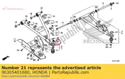 Tutaj możesz zamówić o? Nakr? Tki 14mm od Honda , z numerem części 90305401680: