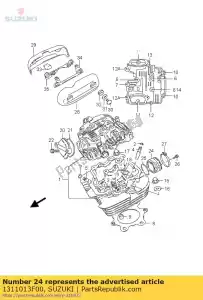 suzuki 1311013F00 tubo, admisión - Lado inferior