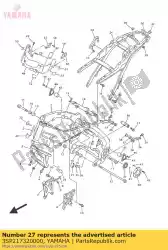 Tutaj możesz zamówić uszczelka 1 od Yamaha , z numerem części 3SP217320000: