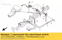 15772MAL600, Honda, giunto, tubo di sfiato honda cbr 600 1995 1996 1997 1998, Nuovo
