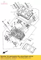 4NX111810000, Yamaha, junta, cabeça do cilindro 1 yamaha tdm trx 850 1991 1992 1993 1994 1995 1996 1997 1998 1999 2000 2001, Novo