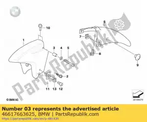 bmw 46617663625 struik - 24,5 - Onderkant