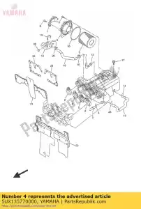 yamaha 5UX135770000 clip - Il fondo