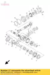 Aquí puede pedir collar de Yamaha , con el número de pieza 903875300100: