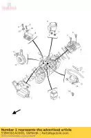 53BH591A0000, Yamaha, unidade de controle do motor yamaha hw 125 2012, Novo