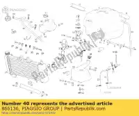 866136, Piaggio Group, Coolant tank aprilia derbi  gpr rs rs4 zd4kc000 zd4kca00 zd4kra00 zd4tk0008, zd4vx000, zd4tk0000 zd4tw000 zd4xaa00 zd4xab00 50 125 2009 2010 2011 2012 2013 2014 2016 2017 2018 2019 2020 2021 2022, New