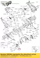 550280254777, Kawasaki, capot, cnt, lh, l.green zx600rd kawasaki  zx 600 2009 2010 2011 2012 2017 2018, Nouveau