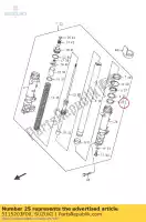 5115203F00, Suzuki, buisson, guide suzuki gsf gsx 750 1200 1250 1998 1999 2000 2001 2002 2003 2004 2005 2006 2007 2008 2009 2010 2011 2012 2014 2015 2016, Nouveau