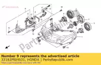 33183MEH631, Honda, pakking, afdichting honda nsa dn01 a nsa700a 700 , Nieuw