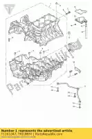 T1161047, Triumph, c / case assy, ??cz??ci zamienne, ptd triumph speed triple speed triple 210445 > 461331 sprint st 208167 > 1050 2005 2006 2007 2008 2009 2010 2011 2012, Nowy