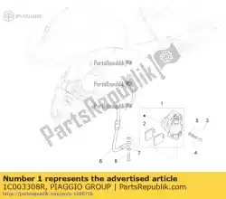 Qui puoi ordinare pinza freno da Piaggio Group , con numero parte 1C003308R: