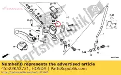 Aquí puede pedir anillo de Honda , con el número de pieza 45523KA3731: