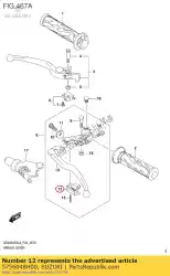 Here you can order the switch asssy,cl from Suzuki, with part number 5756048H00: