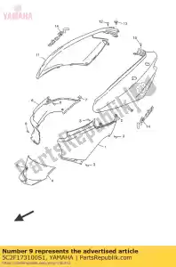 yamaha 5C2F173100S1 capa lateral 3 mdynm5 - Lado inferior