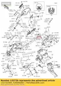 kawasaki 132722584 01 plato - Lado inferior