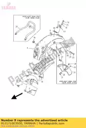 Ici, vous pouvez commander le boulon, douille auprès de Yamaha , avec le numéro de pièce 913171003500: