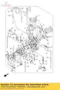 yamaha 5TA14916VR00 naald (#ncvr) - Onderkant