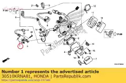 coil comp., ontsteking (speelgoed van Honda, met onderdeel nummer 30510KRNA81, bestel je hier online: