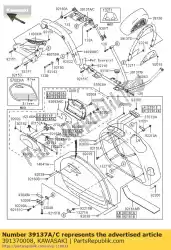 Tutaj możesz zamówić stay-comp, side bag, rh, up vn160 od Kawasaki , z numerem części 391370008: