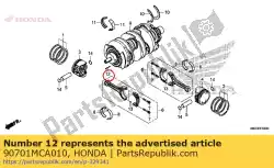 Aqui você pode pedir o chave, 2x2x30 em Honda , com o número da peça 90701MCA010: