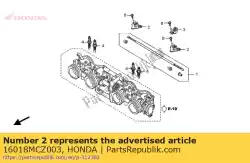 hendel, starter van Honda, met onderdeel nummer 16018MCZ003, bestel je hier online: