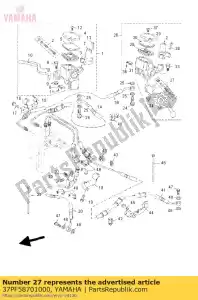 Yamaha 37PF58701000 master cylinder su - Bottom side