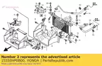 15550HP0B00, Honda, mangueira comp.r fr.oi honda trx500fe foretrax foreman es 500 , Novo