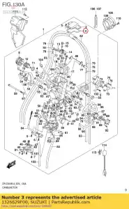 Suzuki 1326629F00 top washer - Bottom side