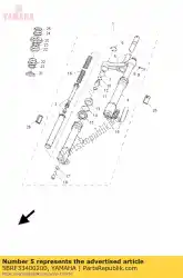 Qui puoi ordinare sotto, staffa comp. Da Yamaha , con numero parte 5BRF33400200: