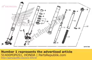 honda 51400MJPG51 conjunto de horquilla, r. fr. - Lado inferior