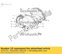 Ici, vous pouvez commander le emballage auprès de Piaggio Group , avec le numéro de pièce 227273: