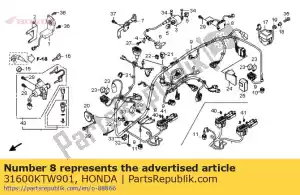 honda 31600KTW901 zespó? prostownika regulatora - Dół