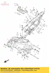 Here you can order the bolt, engine adjusting from Yamaha, with part number 5YU214950000: