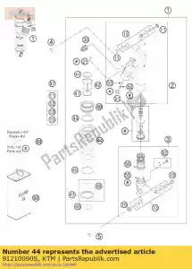 ktm 91210090S molla 140-225 d = 14,25 (62) - Il fondo