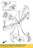 3LP819600100, Yamaha, redresseur et régulateur assy yamaha xv virago 1100, Nouveau