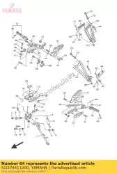 Here you can order the footrest, rear 2 from Yamaha, with part number 5JJ274411000: