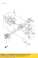 1743107G00, Suzuki, oil seal suzuki lt a700x kingquad 4x4 z400 quadsport r450 quadracer a750x axi limited a750xz a750xpz 700 400 450 750 , New