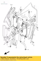 1785135G10, Suzuki, slang, radiator i suzuki rm z 450, Nieuw