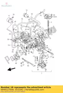 Suzuki 0949127008 jet, principale - Il fondo