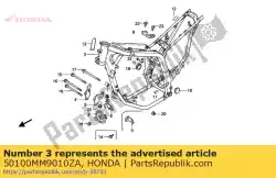 Here you can order the body comp*nh146m* from Honda, with part number 50100MM9010ZA: