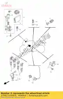 2CR823100000, Yamaha, bobine assy yamaha  yfz r yzf r 1000 2015 2016 2017 2018 2019 2020 2021, Nieuw