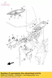 Aquí puede pedir gorra de Yamaha , con el número de pieza 5EB218750000: