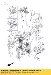 Aqui você pode pedir o fita, radiador c em Suzuki , com o número da peça 6867529F90CET: