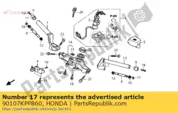 Here you can order the bolt, break off from Honda, with part number 90107KPP860: