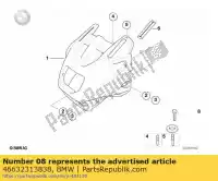 46632313838, BMW, vite senza testa - m5x47 bmw  1100 1995 1996 1997 1998 1999 2000 2001, Nuovo