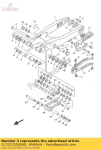 yamaha 1C3223550000 ?ata - Dół