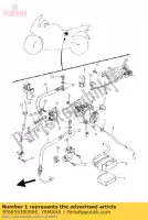 3P6859300900, Yamaha, unité hydraulique assy yamaha fjr 1300 2006 2007, Nouveau