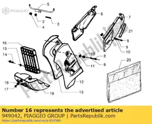 Piaggio Group 949042 proteccion - Lado inferior