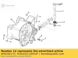 Here you can order the cable-guide from Piaggio Group, with part number AP8206137: